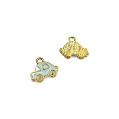 13x11mm aukso sp. pakabukas mašina, 1vnt.
