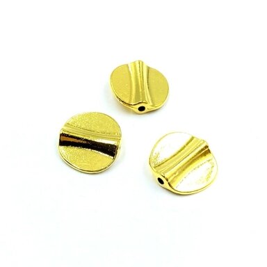 13x13mm aukso sp. intarpai, 13vnt.