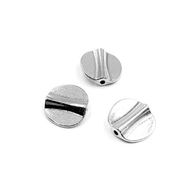 13x13mm sidabro sp. intarpai, 13vnt.