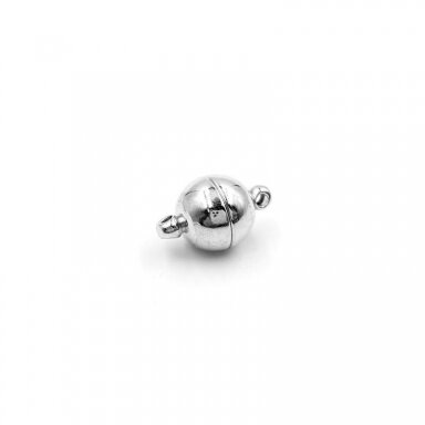 13x8mm nikelio sp. magnetiniai užsegimai, 2vnt.