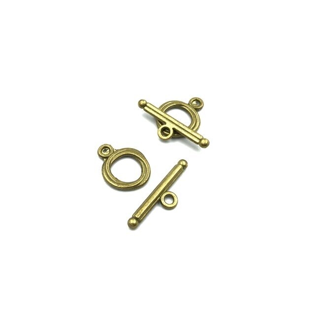 13x24mm žalvario sp. perkišamas užsegimas, 10vnt.