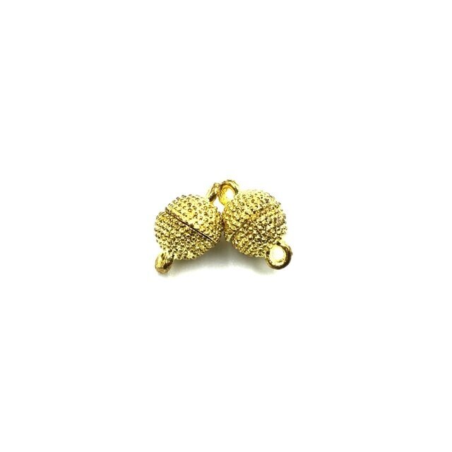 13x8mm aukso sp. magnetinis užsegimas, 2vnt.