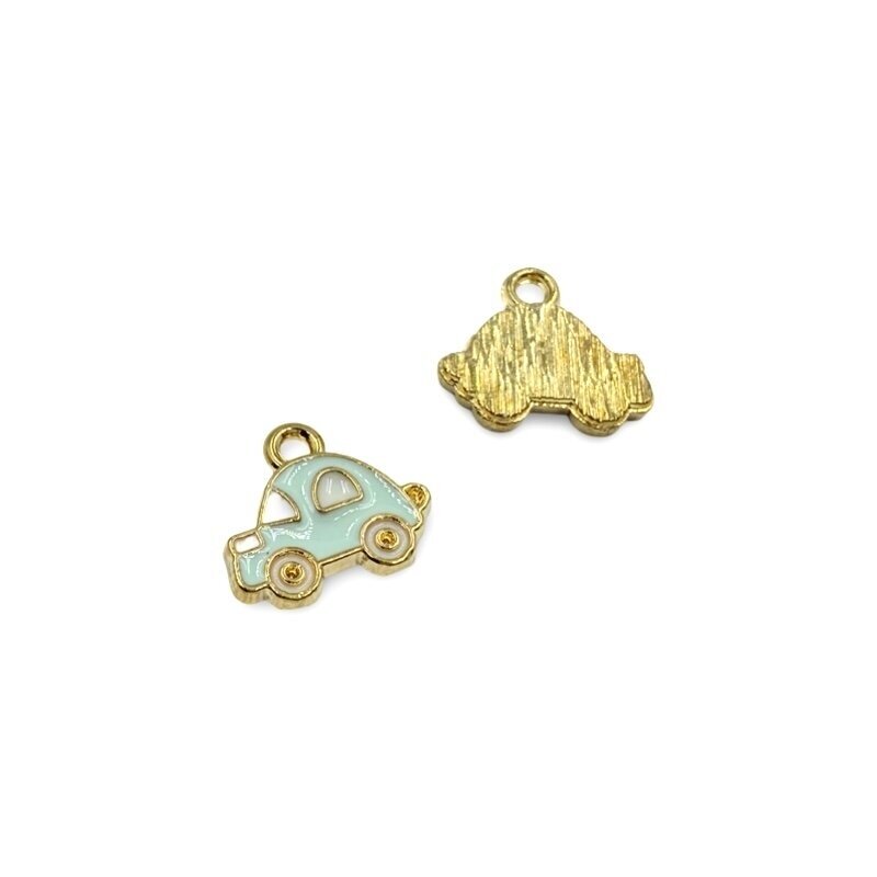 13x11mm aukso sp. pakabukas mašina, 1vnt.