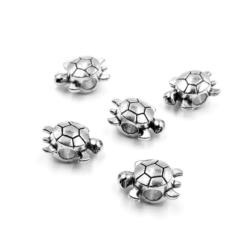 13x17mm sidabro sp. intarpai, 5vnt.