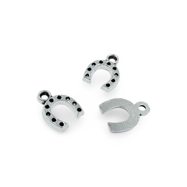 14x11mm sidabro sp. pakabukas pasaga, 1vnt.