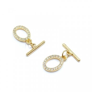 14x14mm 14k aukso sp. nerūdijančio plieno perkišamas užsegimas, 1vnt. 14x14mm 14k aukso sp. nerūdijančio plieno perkišamas užsegimas, 1vnt.