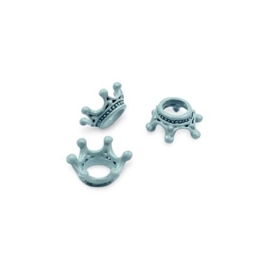 14x6mm mėtinės sp. intarpas karūna, 1vnt.