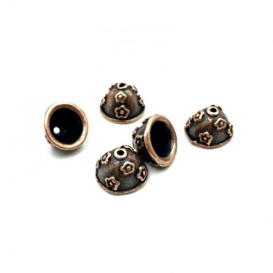 14x9mm vario sp. kepurėlės, 6vnt. 14x9mm vario sp. kepurėlės, 6vnt.