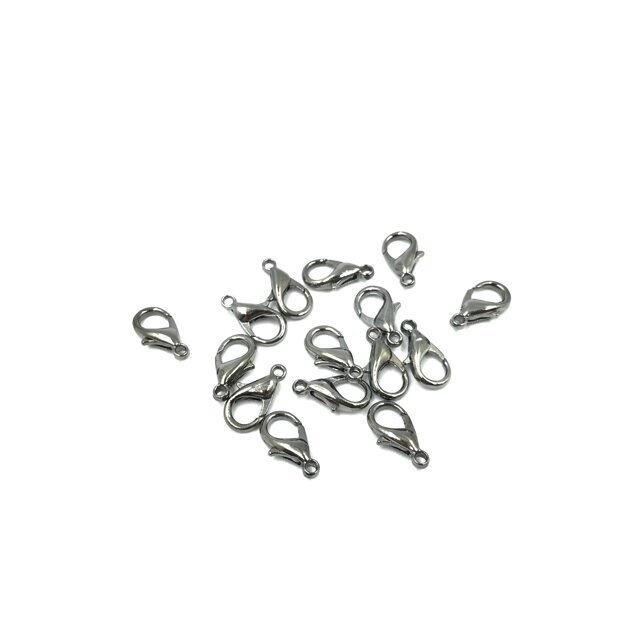 14mm juodintos sp. užsegimas karabinas, 15vnt.
