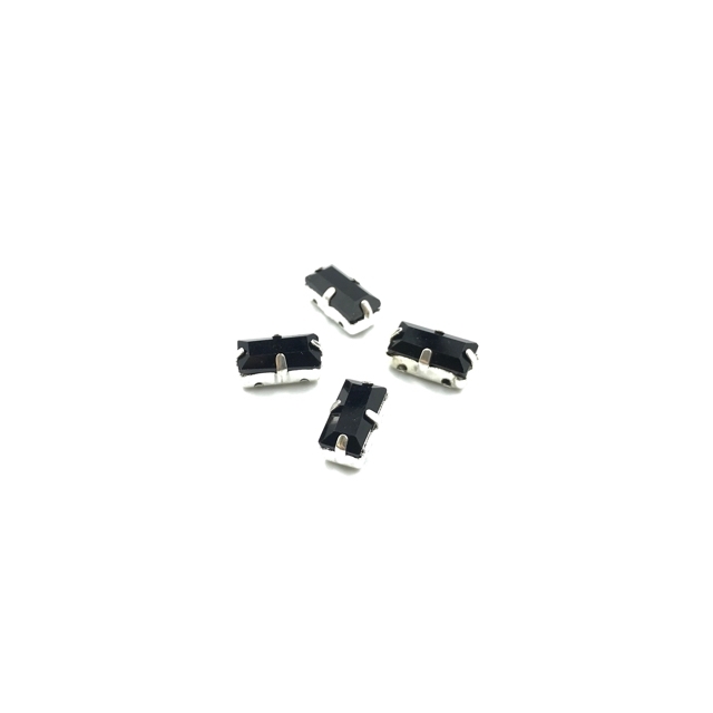 10x5mm juodos sp. kristalai sidabro sp. rėmeliuose, 4vnt.