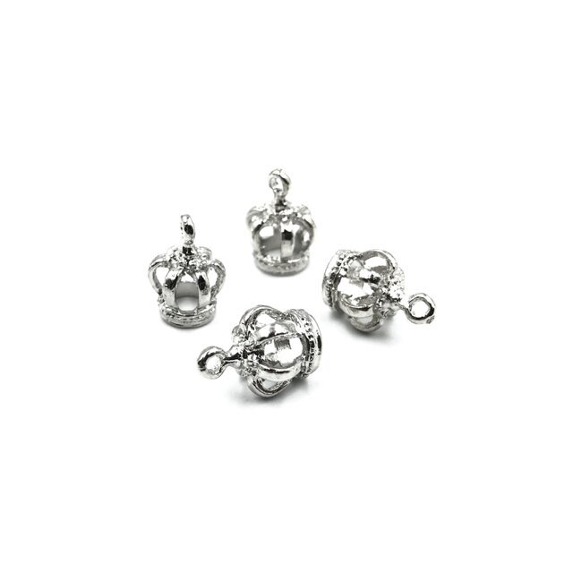 14x10mm sidabro sp. pakabukas karūna, 1vnt.