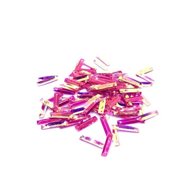 14x3mm ciklameno sp. žvyneliai, 5g