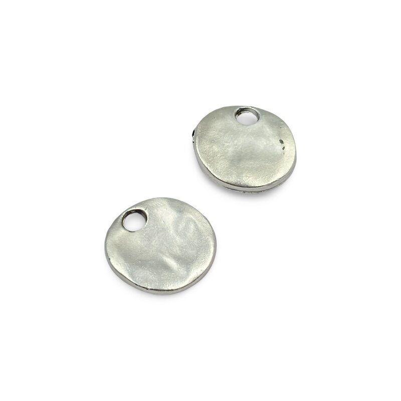 14mm matinės aukso sp. pakabukas, 1vnt.