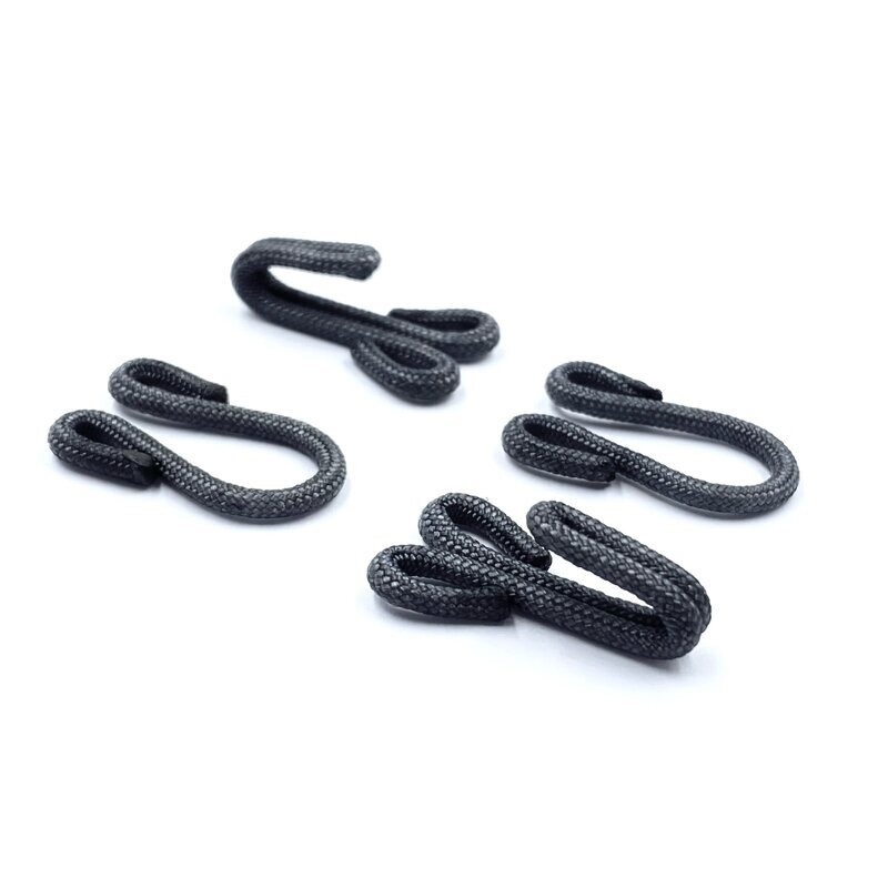 14mm tamsiai pilkos sp. prisiuvami kabliukai drabužiams, 2vnt. 14mm tamsiai pilkos sp. prisiuvami kabliukai drabužiams, 2vnt.