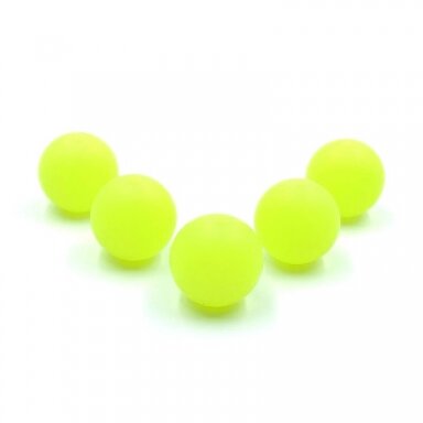 15mm geltonos spalvos tamsoje šviečiantys silikoniniai karoliukai, 5vnt. 15mm geltonos spalvos tamsoje šviečiantys silikoniniai karoliukai, 5vnt.