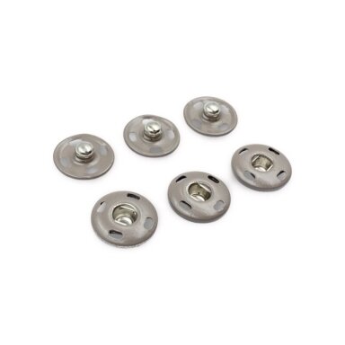 15mm kreminės sp. metalinės spaudės, 3vnt.