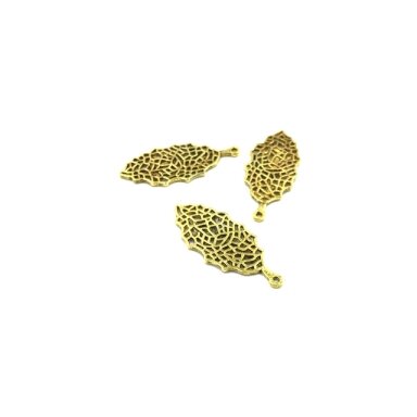 40x17mm aukso sp. pakabukas lapelis, 7vnt.