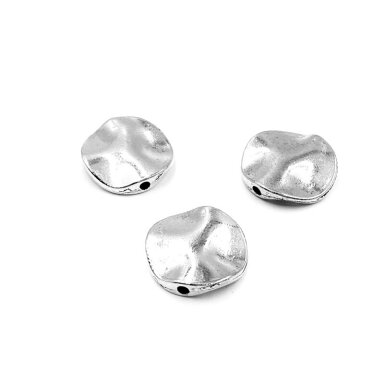 15x15mm sidabro sp. intarpai, 7vnt.