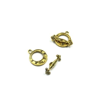 15x21mm aukso sp. perkišamas užsegimas, 9vnt. 15x21mm aukso sp. perkišamas užsegimas, 9vnt.