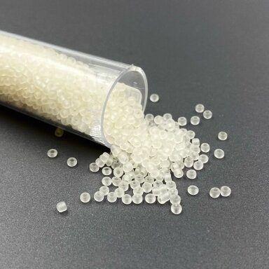 1,5x2mm gelsvos sp. biserio karoliukai, ±12g