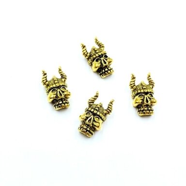 15x9mm aukso sp. intarpai, 4vnt.