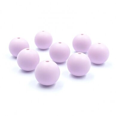 15mm alyvinės sp. silikoniniai karoliukai, 8vnt. 15mm alyvinės sp. silikoniniai karoliukai, 8vnt.