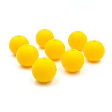 15mm oranžinės sp. silikoniniai karoliukai, 8vnt. 15mm oranžinės sp. silikoniniai karoliukai, 8vnt.