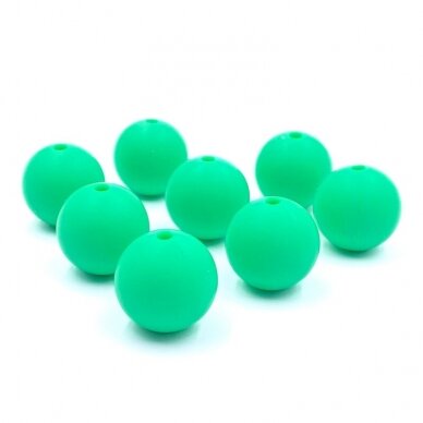 15mm žalios sp. silikoniniai karoliukai, 8vnt. 15mm žalios sp. silikoniniai karoliukai, 8vnt.