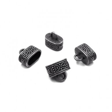 15x13x10mm juodintos sp. kepurėlės, 6vnt. 15x13x10mm juodintos sp. kepurėlės, 6vnt.
