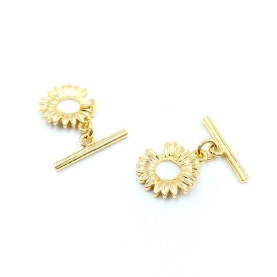 15x17mm 14k aukso sp. nerūdijančio plieno perkišamas užsegimas, 1vnt. 15x17mm 14k aukso sp. nerūdijančio plieno perkišamas užsegimas, 1vnt.