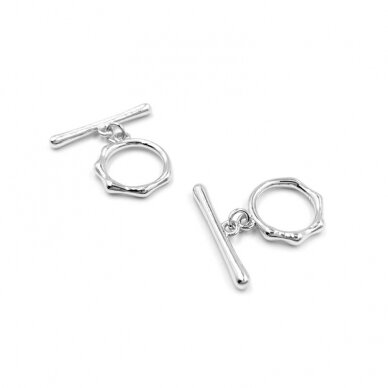 15x20mm platinos sp. nerūdijančio plieno perkišamas užsegimas, 1vnt. 15x20mm platinos sp. nerūdijančio plieno perkišamas užsegimas, 1vnt.