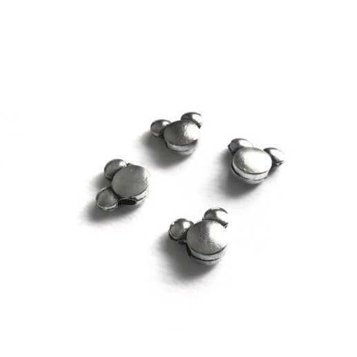 15x14mm sidabro sp. intarpai, 7vnt.