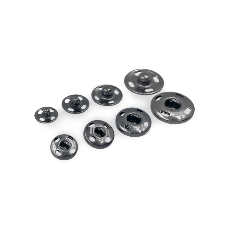 15mm juodintos sp. metalinės spaudės, 3vnt.