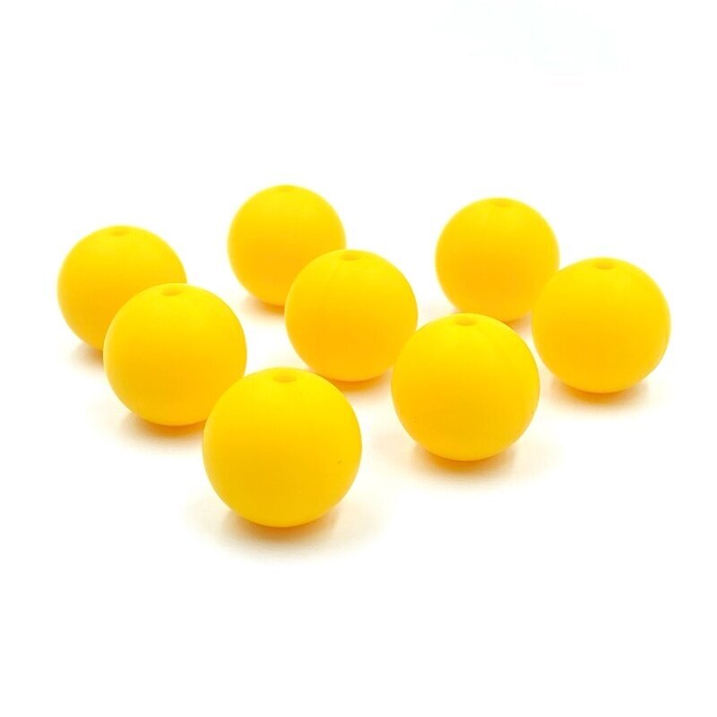 15mm oranžinės sp. silikoniniai karoliukai, 8vnt. 15mm oranžinės sp. silikoniniai karoliukai, 8vnt.