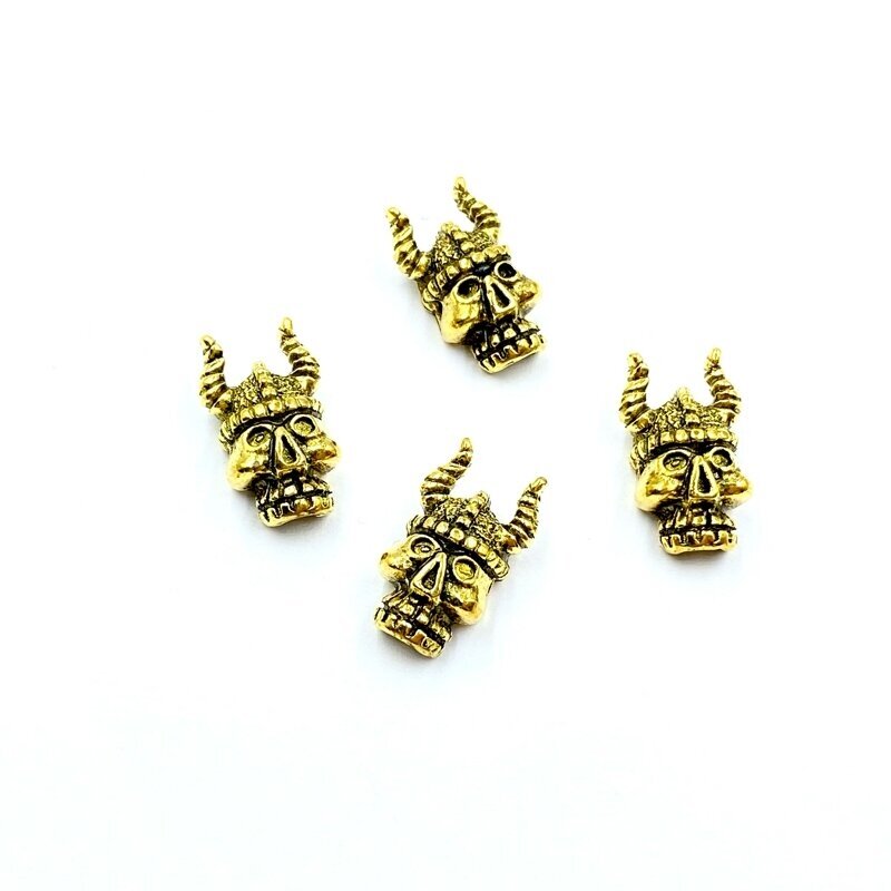 15x9mm aukso sp. intarpai, 4vnt.