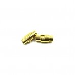 16x7mm aukso sp. magnetiniai užsegimai, 2vnt.