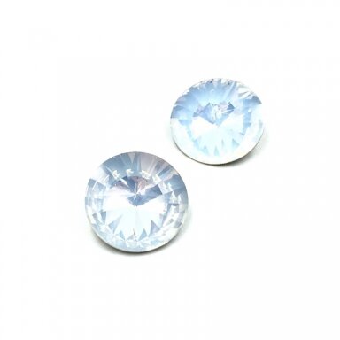 16mm mėnulio sp. apvalūs kristalai be rėmelio, 2vnt.