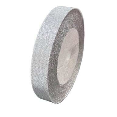 16mm sidabro sp. blizgi organzos juostelė, 1vnt., ±20m