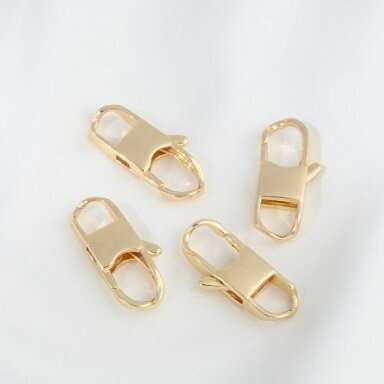16x10mm 14k aukso sp. nerūdijančio plieno užsegimas, 1vnt. 16x10mm 14k aukso sp. nerūdijančio plieno užsegimas, 1vnt.