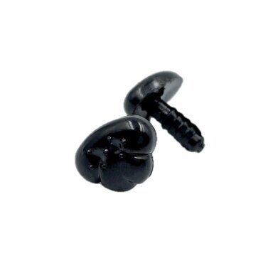 16x12mm plastikinės įsukamos nosys žaislams, 8vnt. 16x12mm plastikinės įsukamos nosys žaislams, 8vnt.
