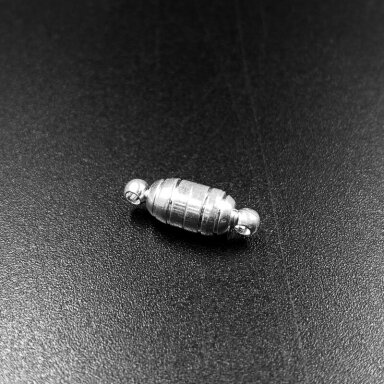 16x6mm sidabro sp. magnetinis užsegimas, 2vnt 16x6mm sidabro sp. magnetinis užsegimas, 2vnt