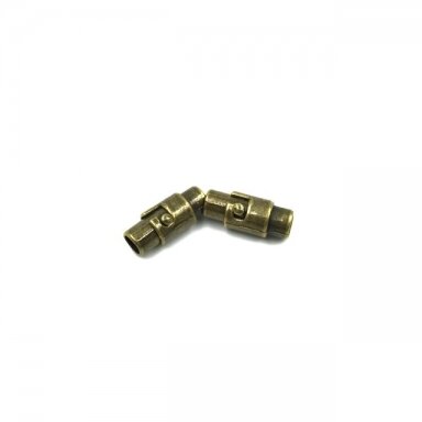 16x7mm žalvario sp. magnetiniai užsegimai, 2vnt.