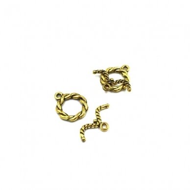 16x23mm aukso sp. perkišamas užsegimas, 8vnt. 16x23mm aukso sp. perkišamas užsegimas, 8vnt.