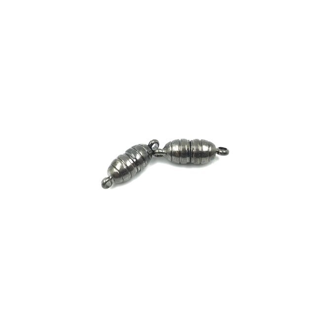16x5mm juodintos sp. magnetiniai užsegimai, 2vnt.