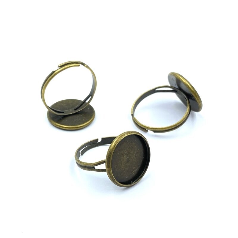 16mm žalvario sp. žiedo pagrindas, 6vnt. 16mm žalvario sp. žiedo pagrindas, 6vnt.