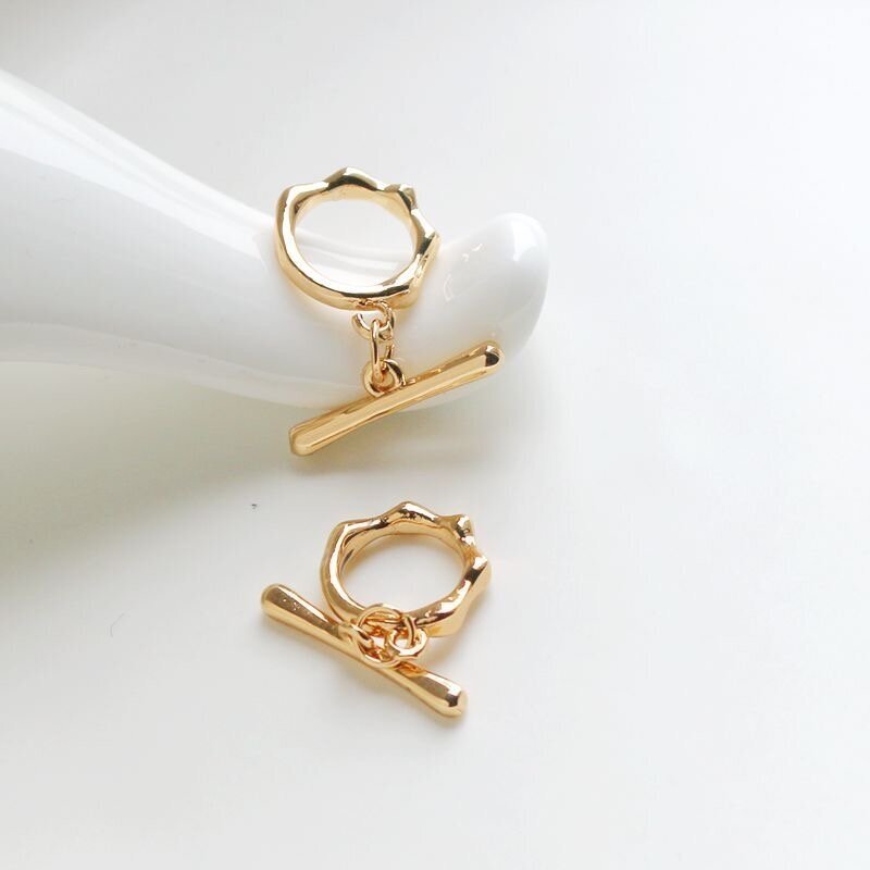 16x19mm 14k aukso sp. nerūdijančio plieno perkišamas užsegimas, 1vnt. 16x19mm 14k aukso sp. nerūdijančio plieno perkišamas užsegimas, 1vnt.
