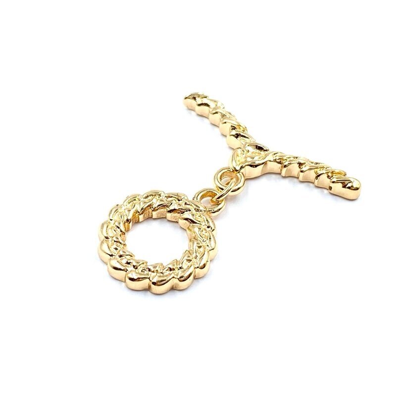 16x25mm 14k aukso sp. nerūdijančio plieno perkišamas užsegimas, 1vnt. 16x25mm 14k aukso sp. nerūdijančio plieno perkišamas užsegimas, 1vnt.