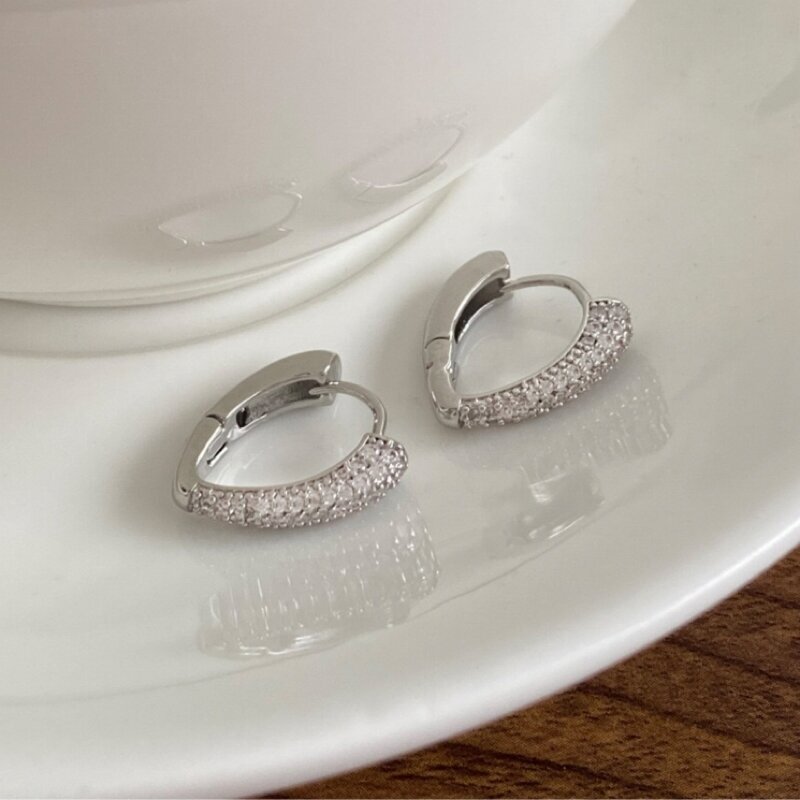 16x4mm platinos sp. nerūdijančio plieno auskarų įvėrimai, 2vnt.