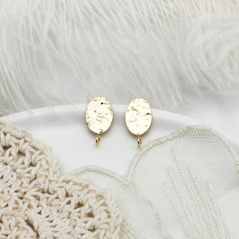 16x9mm 14k aukso sp. nerūdijančio plieno auskarų įvėrimai, 2vnt. 16x9mm 14k aukso sp. nerūdijančio plieno auskarų įvėrimai, 2vnt.