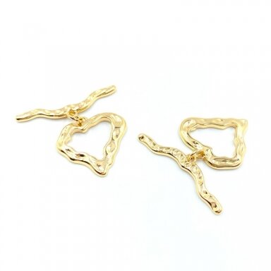 17x26mm 14k aukso sp. nerūdijančio plieno perkišamas užsegimas, 1vnt. 17x26mm 14k aukso sp. nerūdijančio plieno perkišamas užsegimas, 1vnt.